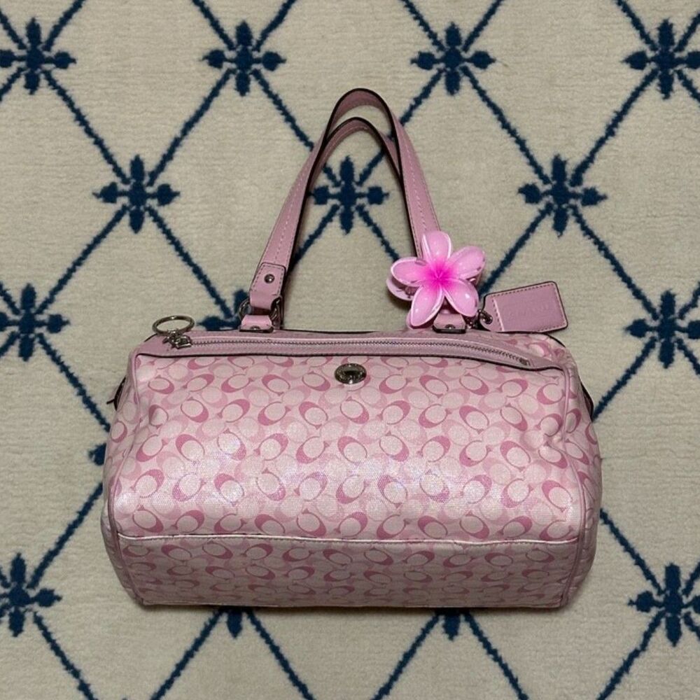 FAIR/PROJECT Coach Y2K Chelsea Bias Signature Tote 2011 17154 - Pink